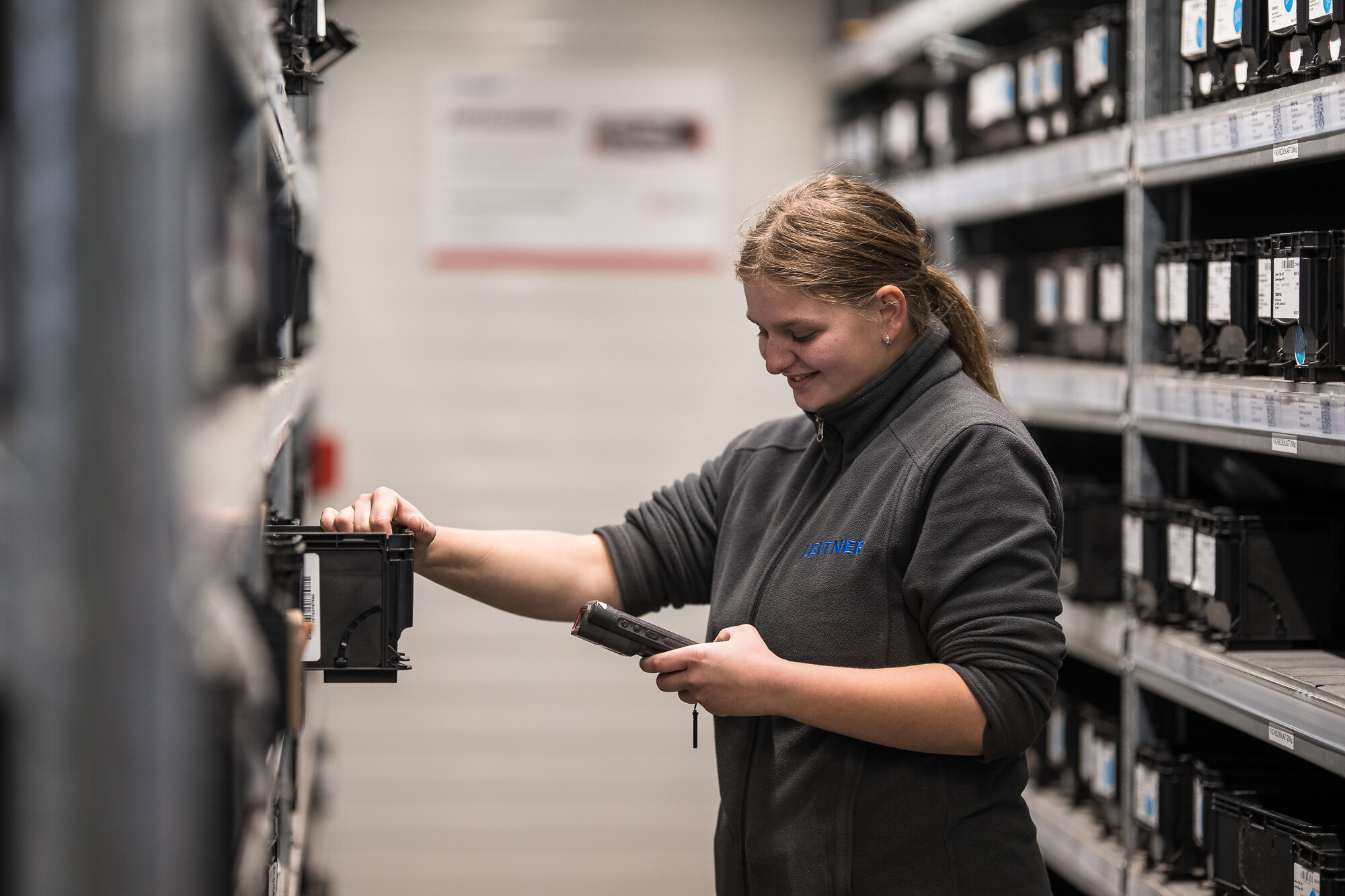 Seasonal logistics worker